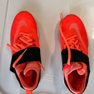 Nike Orange and Black Athletic Shoes